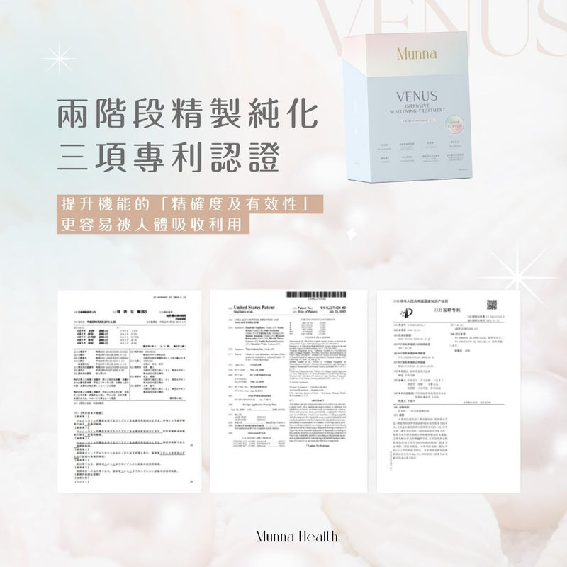 Venus Intensive Whitening treatment 女神透光美白粉 COME BACK 