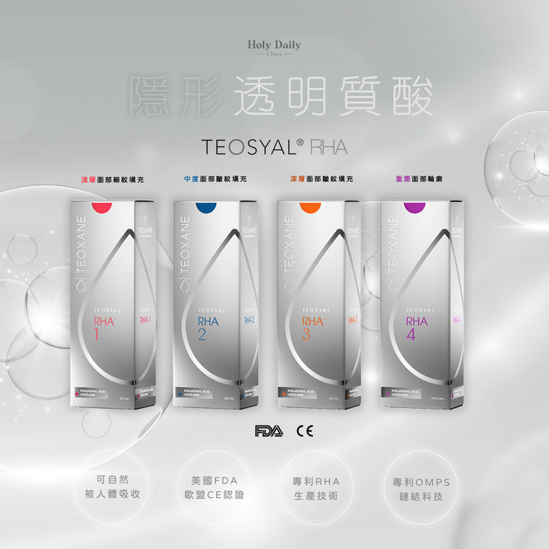 【醫生主理】TEOSYAL RHA® 透明質酸