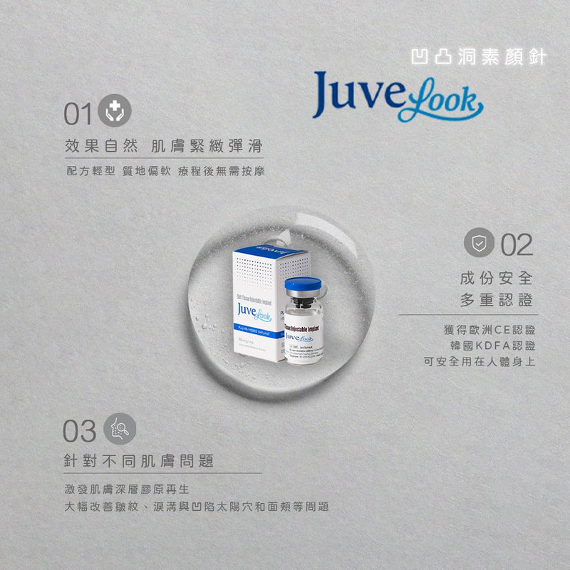 Juvelook 凹凸洞素顏針(非填充類)