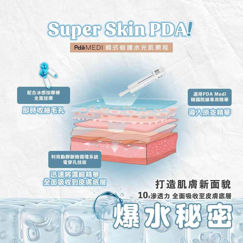 Super Skin PDA韓式修護水光肌療程