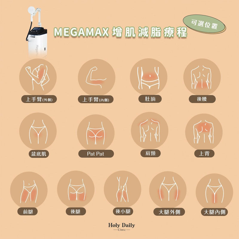 【會員積分換領】MegaMax 增肌減脂療程