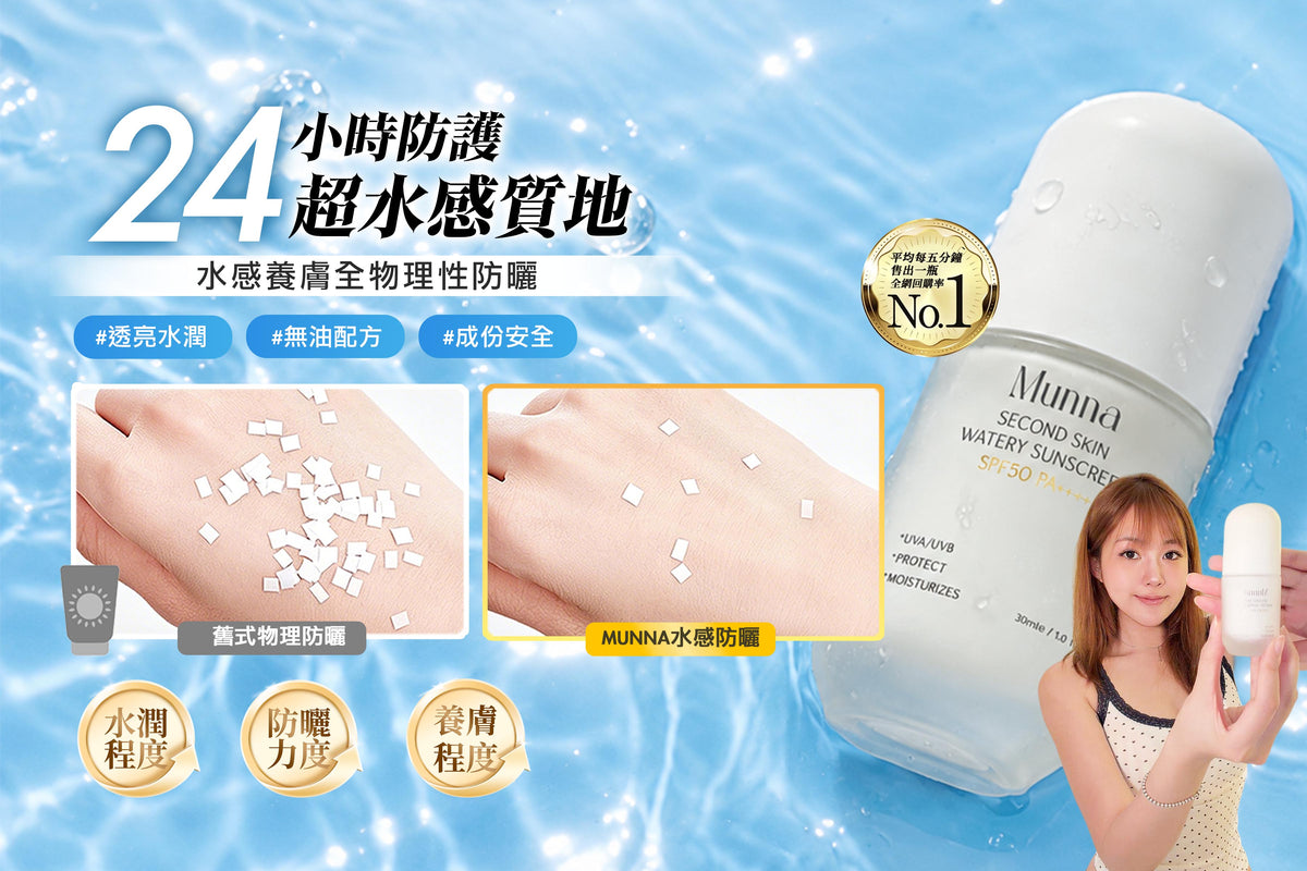 【Veron獨家優惠-買一送一】升級新配方 水感養膚全物理性防曬